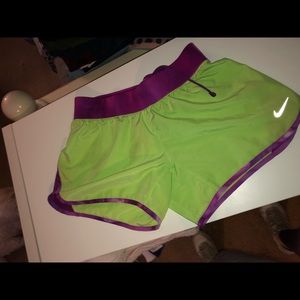 Nike track shorts